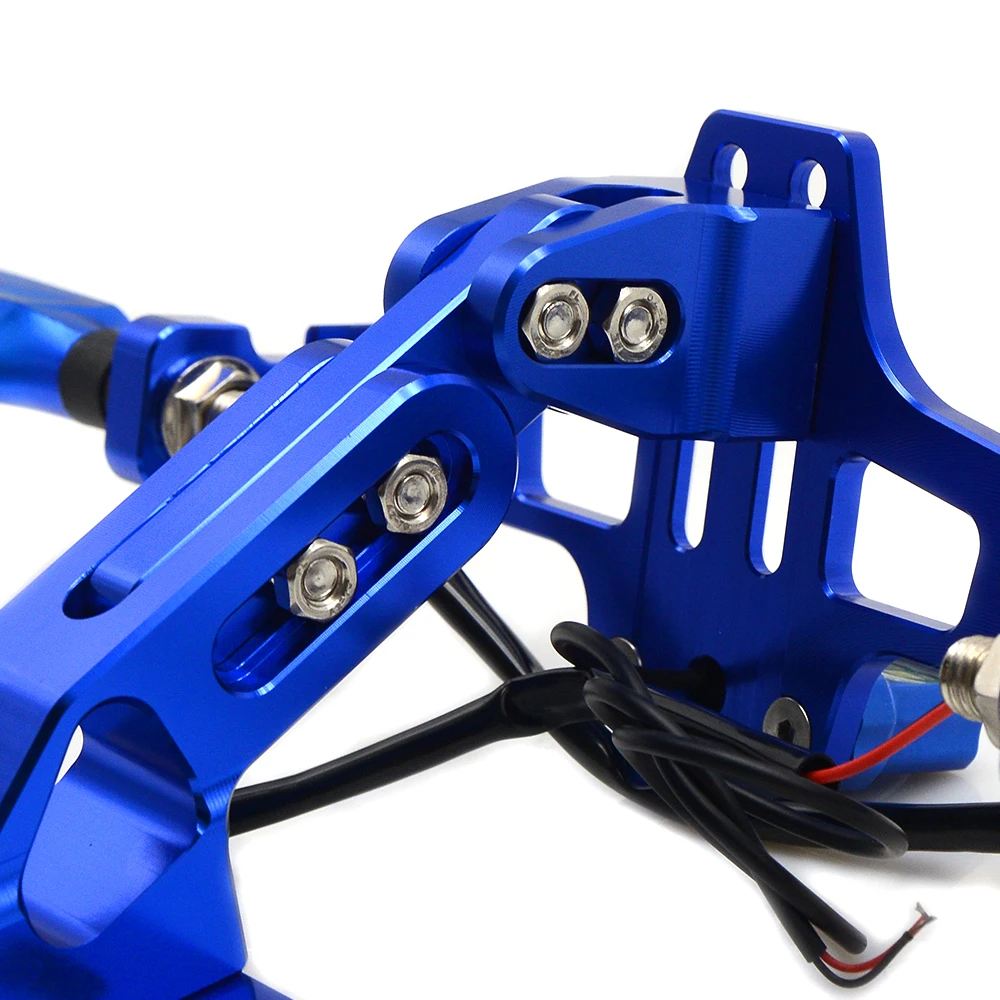 Мотоцикл Регулируемый угол номерной знак рамка держатель кронштейн для honda GSXR 600