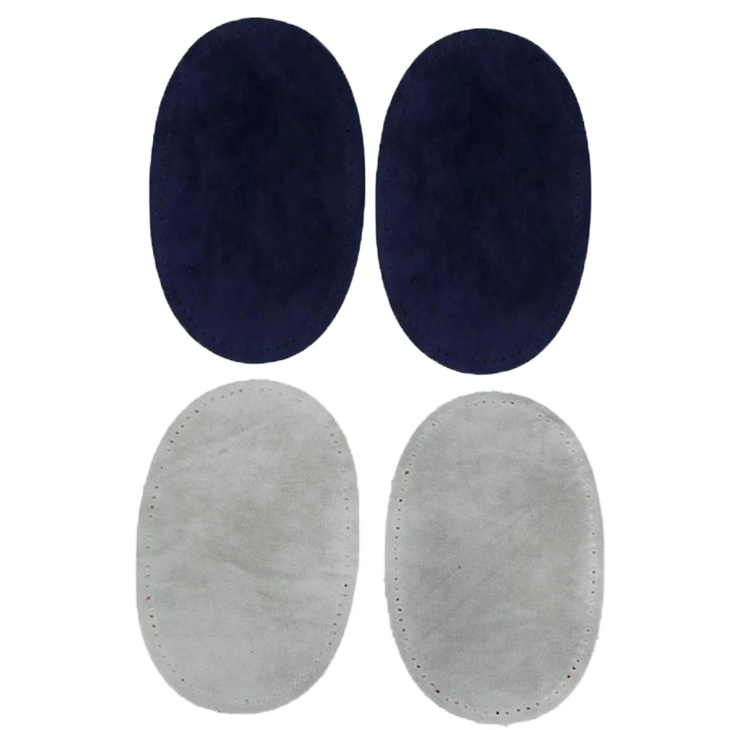 2 пары замшевой ткани пришить на ремонт патчи аппликация Локоть/колено заплатки