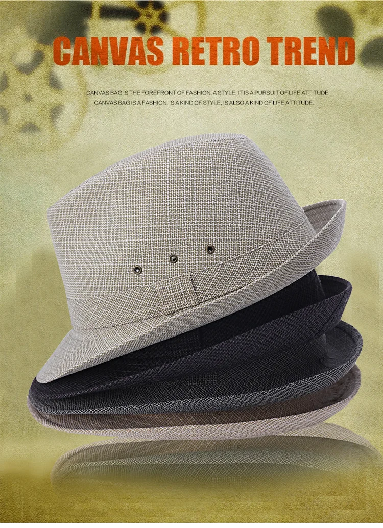 Летние мужские соломенные фетровые шляпы Chapeu Masculino, Панама, шляпы Трилби, льняные, джазовые