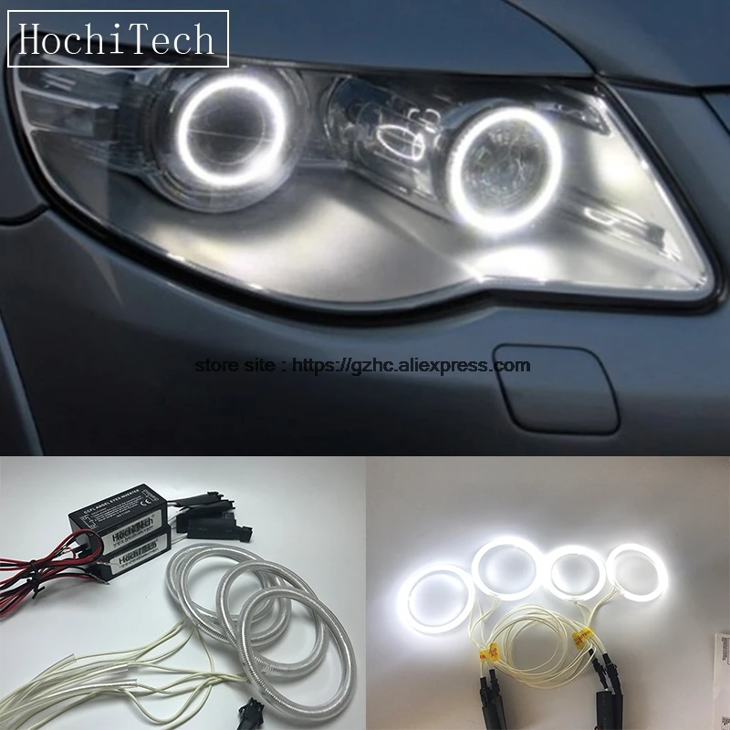 HochiTech для Volkswagen VW Touareg 2007 2010 ультра ярсветильник дневной свет DRL CCFL глаза ангела