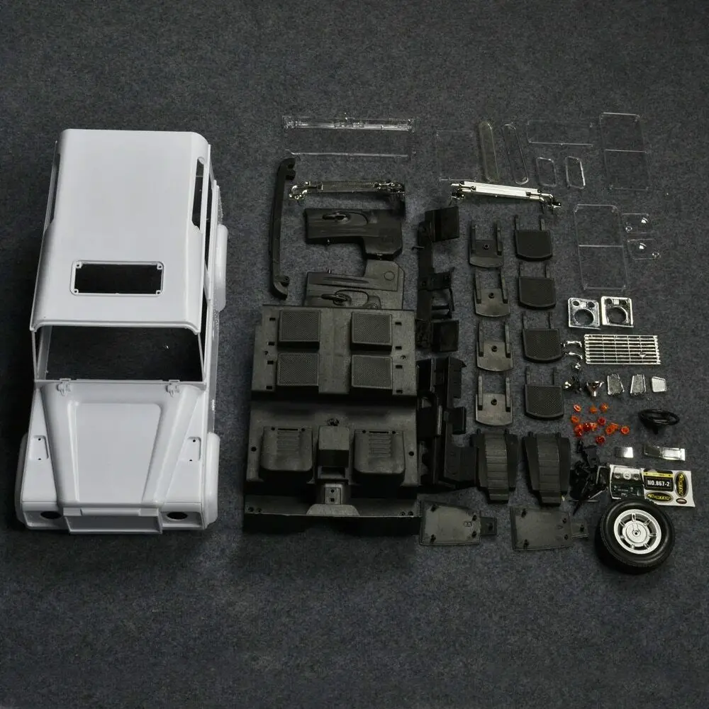 ARC0021 жесткий пластиковый 1:10 RC корпус автомобиля D90 Defender RC Гусеничный Кузов для RC4WD D90 DIY корпус дистанционного управления автомобильный корпус