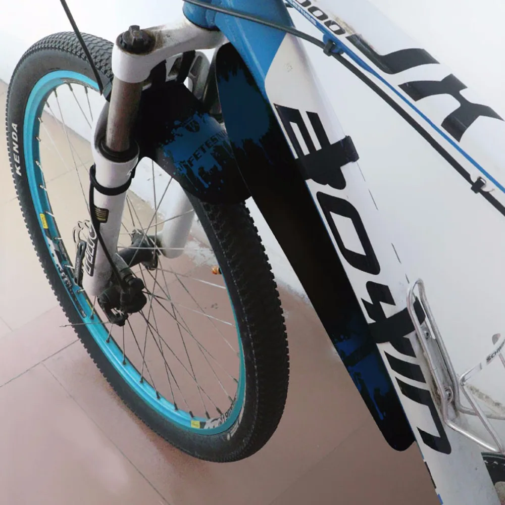 Велоспорт крыло горные BMX Гонки туринг дорога MTB велосипеды переднее крыло+ заднее крыло+ вниз трубки Fender 1 комплект велосипедные аксесуары
