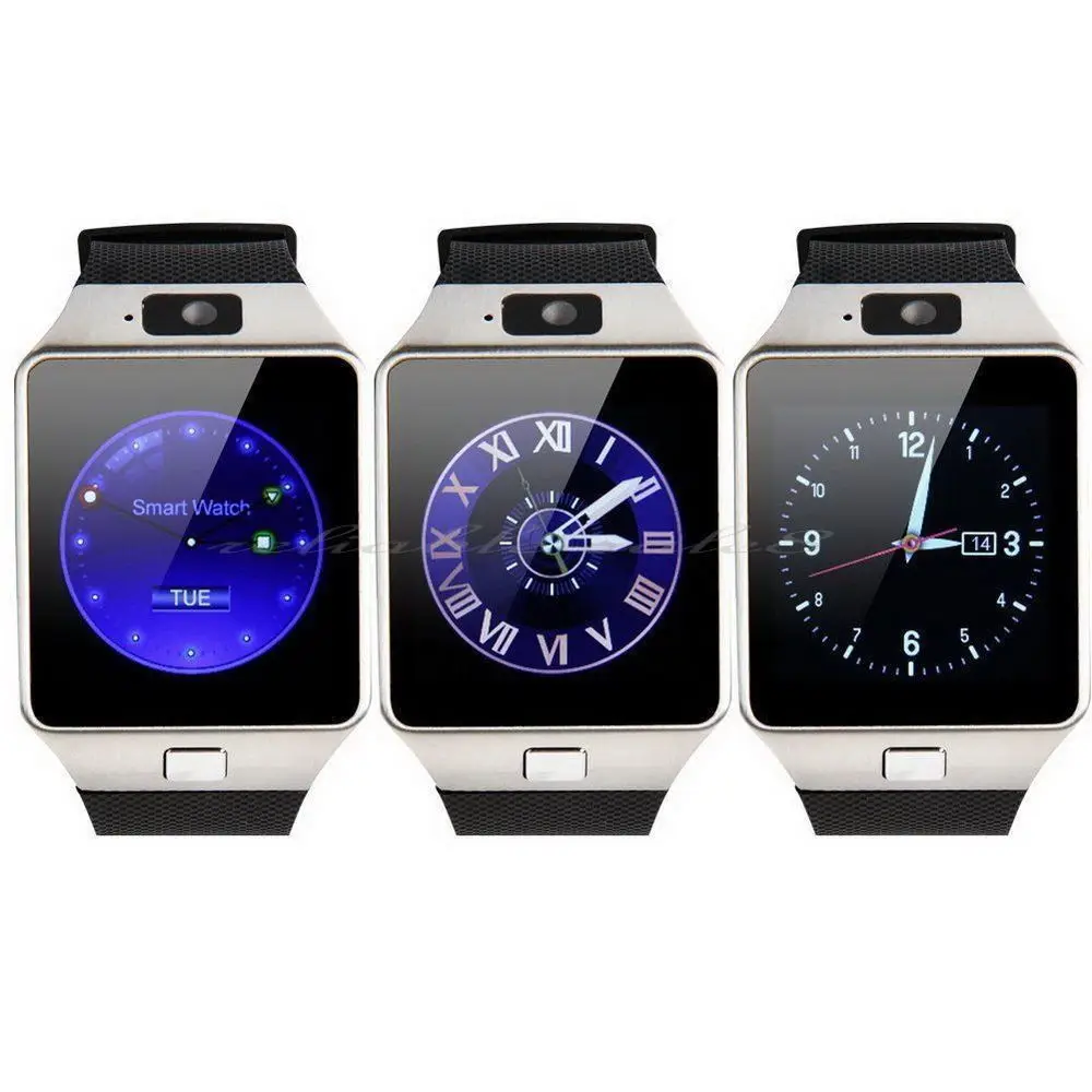 DZ09 SmartWatch для Apple Android телефон с камерой анти-потерянный поддержка SIM/карты памяти