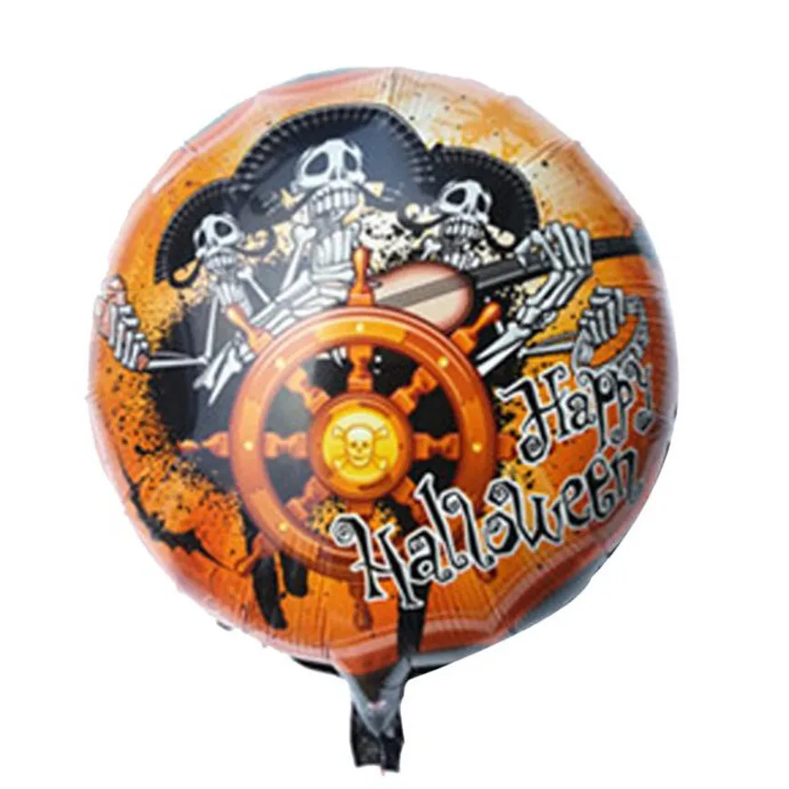 2017 New Arrival Halloween Pumpkin 18 Inch Aluminum Film Balloon Dropshipping A35 | Дом и сад
