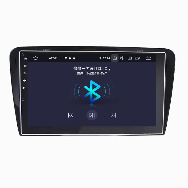 Android 9 0 автомобильный стерео для Skoda Octavia 2014 2015 2016 2017 Авто радио GPS Навигация Аудио