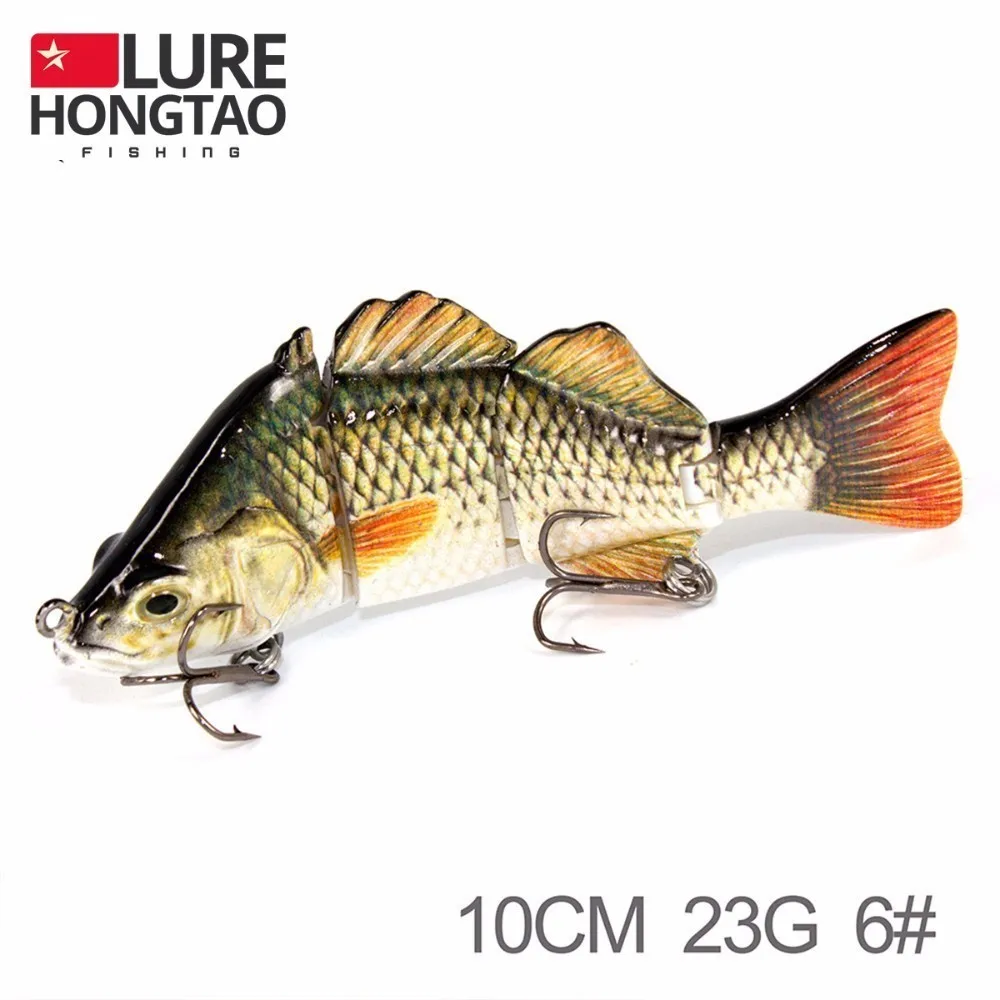Извлечь HONGTAO 100 мм/23 г Swimbait Приманка Блесен хорошее качество Иска Искусственный