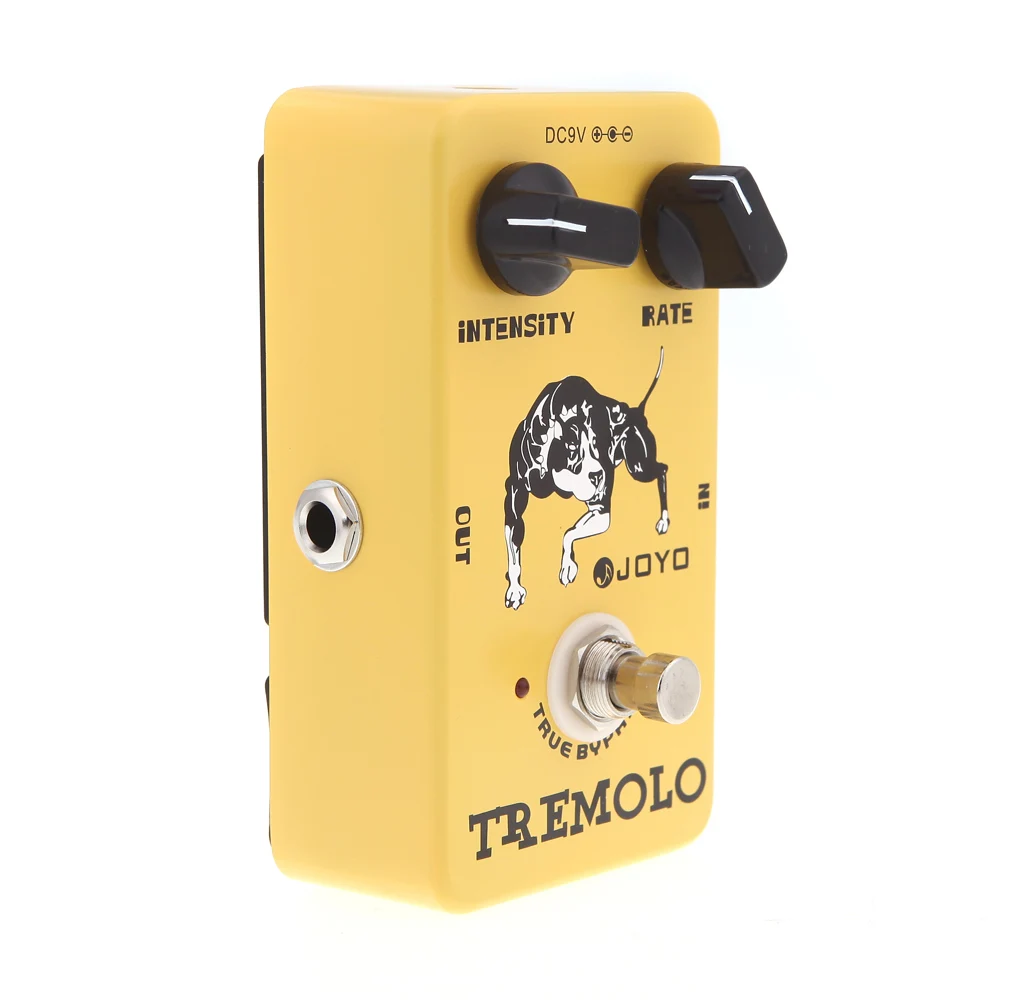 Joyo JF-09 Tremolo Guitar Pedal Stompbox Of Classic Tube Amplifiers Intensity&amprate knob Tone And Vibe Adjust Easily | Спорт и