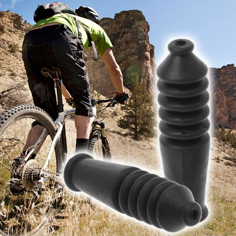 10 шт./компл. велосипедный тросик тормоза хвост Кепки протектор на конце крышка