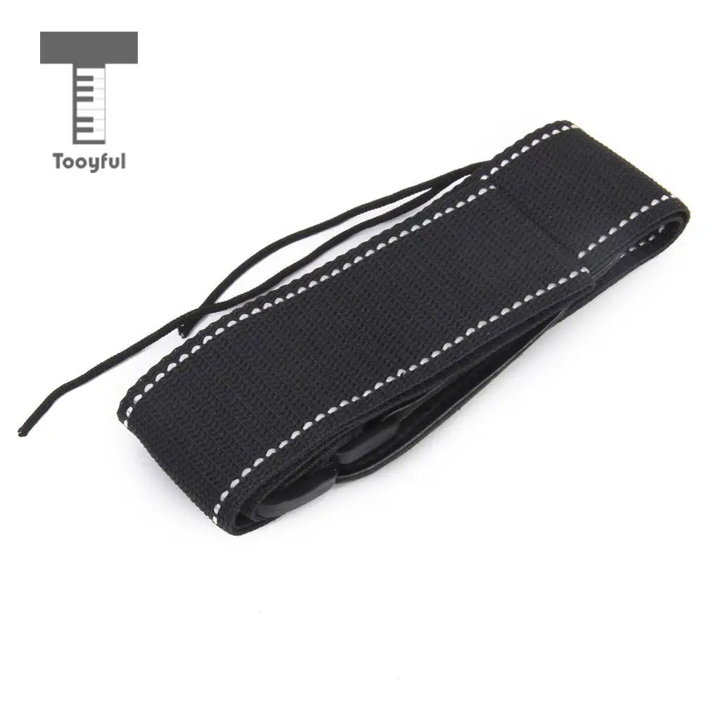 Кожаный нейлоновый мягкий прочный ремень для гитары Tooyful регулируемый