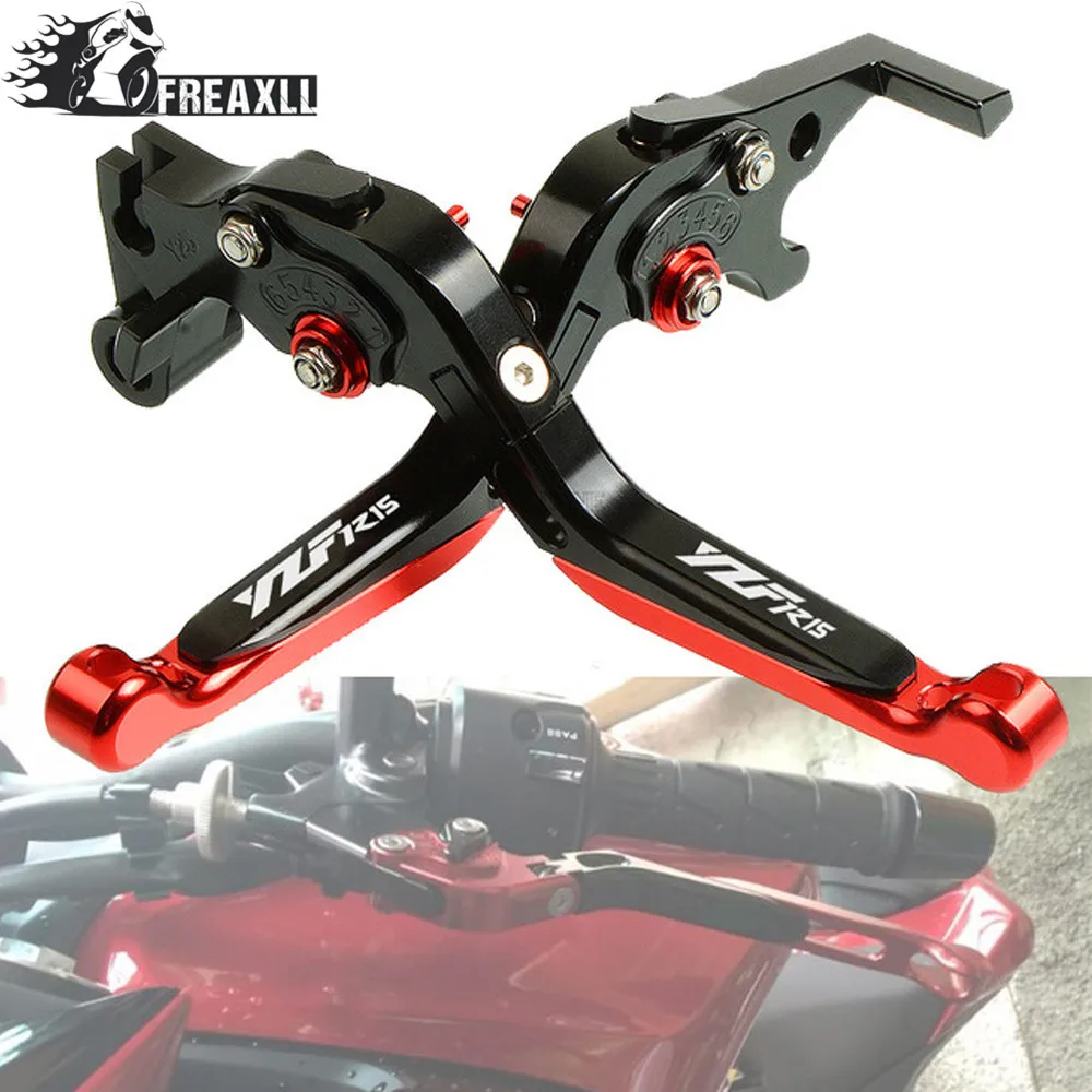 CNC мотоцикл сцепные рычаги регулируемые Складные Выдвижные для YAMAHA YZF R15 R 15 2008 2009