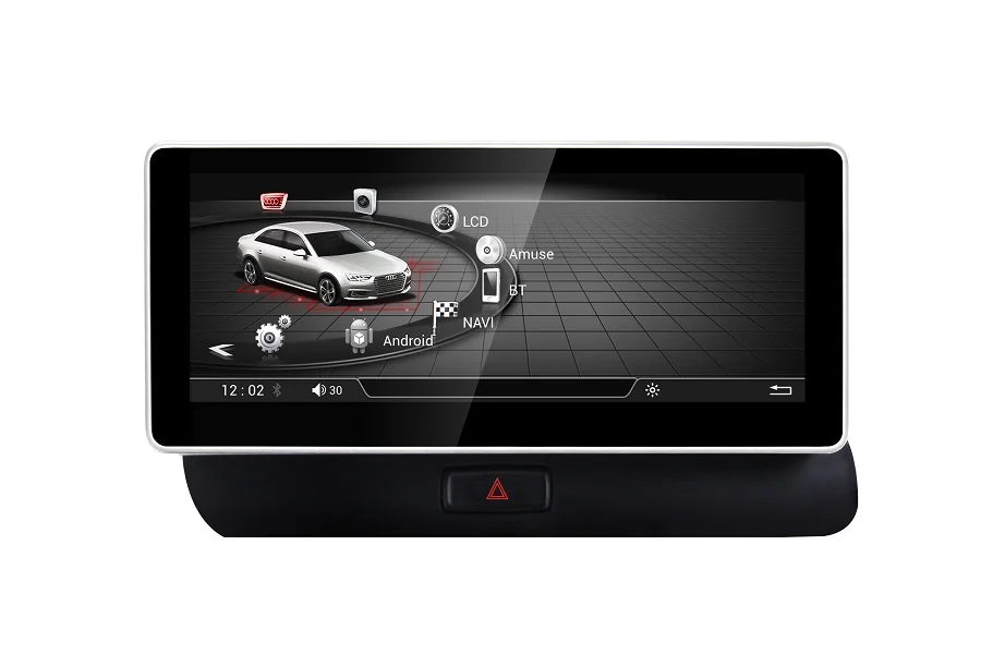 Умная навигация GPS и премиум класса для Audi Q5 2012 2016 full touch автомобильное радио 10 25