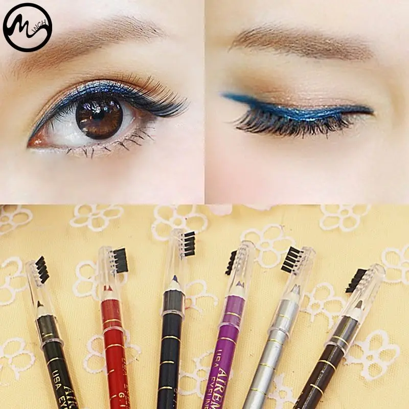 Подводка для глаз MINCH Red Eyesliner 1 шт. водостойкая кисть бровей карандаш макияжа тени