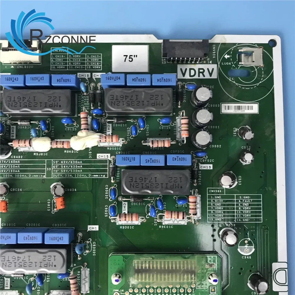 Плата питания для Samsung BN44 00903A L75E8NC_MSM PSLF201E09C QN75Q8CAMFXZA QN75Q7FAMF новинка|Промышленные