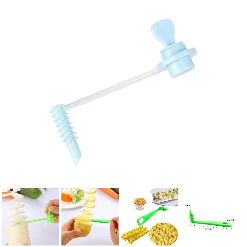 Новинка креативный спиральный слайсер для фруктов и овощей кухонный режущий