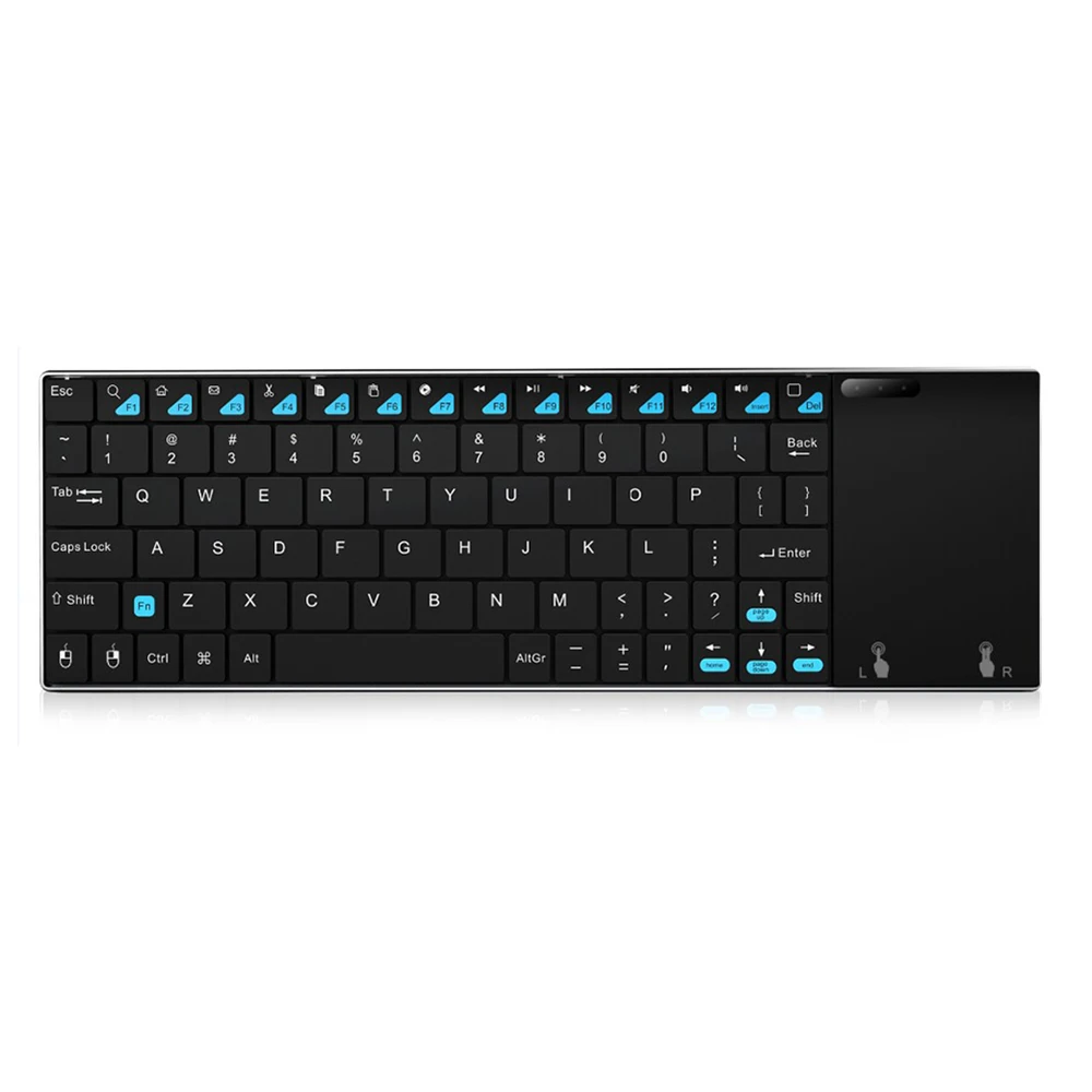 Rii K12 Plus K12BT Mini Wireless Keyboard With Touchpad Mouse Bluetooth For Android Projector TV BOX Laptop PC |