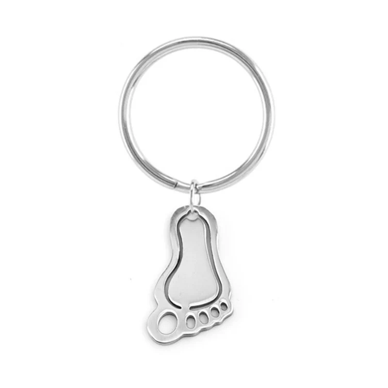 Подвеска для ног подвеска 28 мм соединение металлическое кольцо ключей брелок