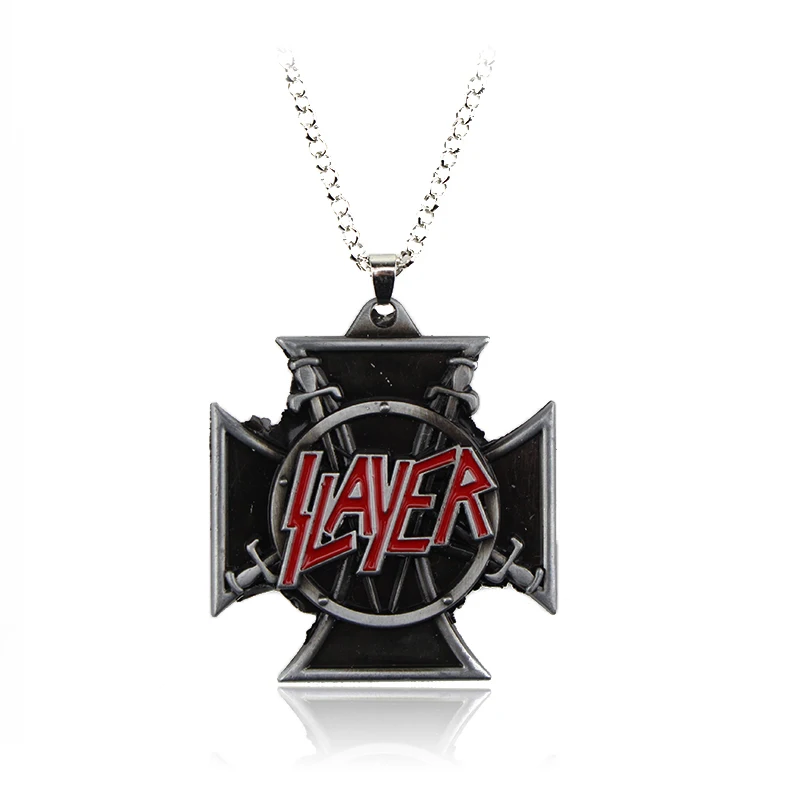 Американский Скорость металлическое ожерелье SLAYER убийца трэш метал рок кулон