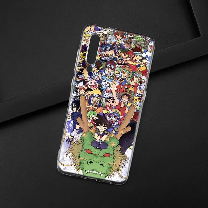 Одна штука аниме силиконовый чехол для Xiaomi Pocophone F1 9T 9 9SE 8 A2 Lite A1 A2 Mix3 Redmi K20 7A Note 4 4X5 6 7 Pro S2 крышка