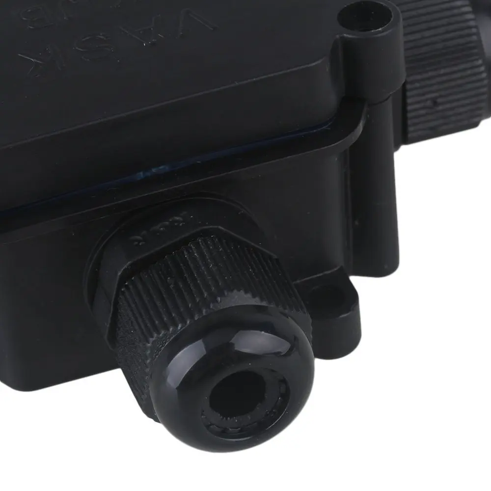 2 шт. водонепроницаемый пластиковый соединитель для кабеля с клеммой