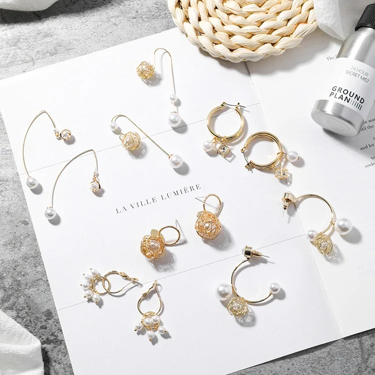 Новые модные женские японские корейские элегантные серьги в виде птичьего