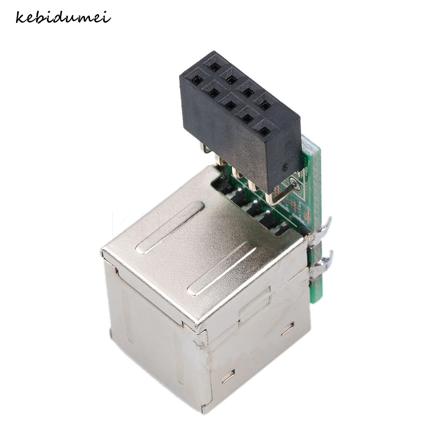Kebidumei горячий Внутренний ПК USB 2 порта 0 9-контактный разъем мама на адаптер