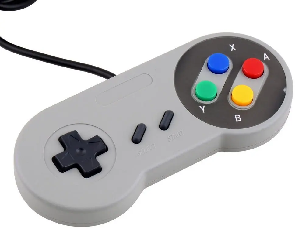 1 шт. USB проводной подключи и играй игровой контроллер геймпад джойстик для SNES