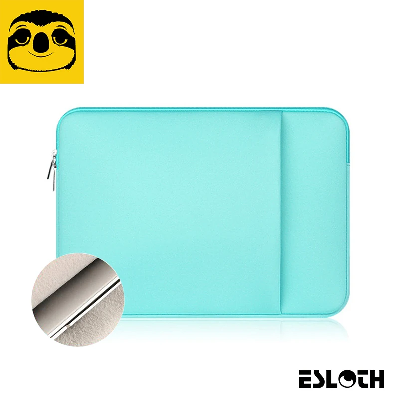 Новые зеленые внутренние сумки для ноутбука Add Villus защитные на молнии 11 12 13 14 15 inc