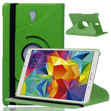360 Вращающийся Чехол-книжка для samsung Galaxy Tab S 8,4 T700 T705 SM-T700 Защитная крышка для планшета+ пленка для экрана+ стилус