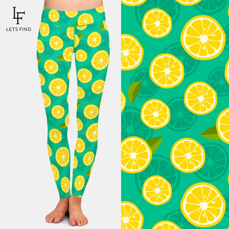 Женские леггинсы LETSFIND с высокой талией эластичные модные женские для фитнеса 3D