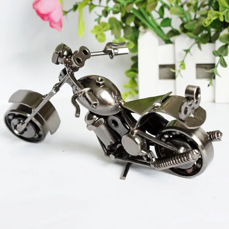 Железный Ретро ручной работы мото для Harley-Davidson moto rcycle антикварные модели автомобилей магазин мебели украшения