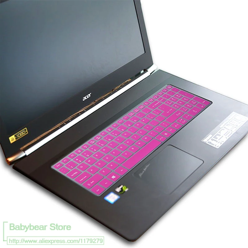15,6 15 дюймов силиконовая клавиатура протектор кожного покрова для acer Aspire 5 A515 A515-15 A515-15G E5-523G E5-576G E5 523G 575G 576G