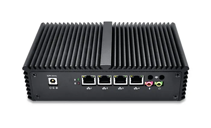 Новое поступление 4 LAN порт мини ПК i3 i5 i7 1* COM 2* Wifi антенна Intel 4005U микро компьютер Windows 10 Pfsense WAN маршрутизатор