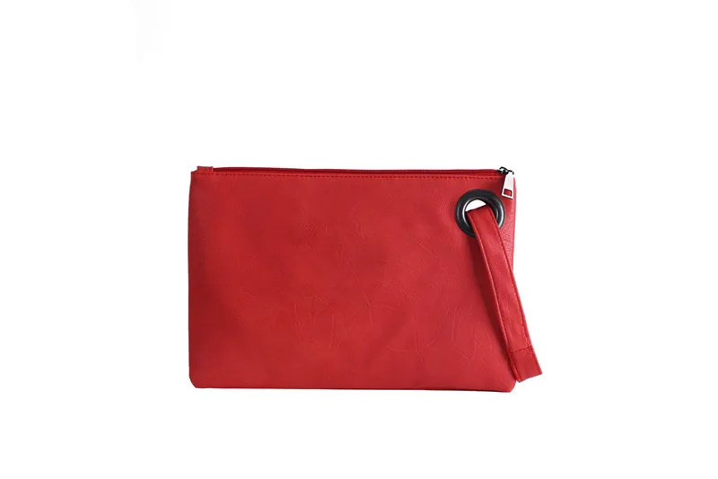 Модный Дорожный клатч TFSCLOIN 2017 однотонная сумка из искусственной кожи на молнии