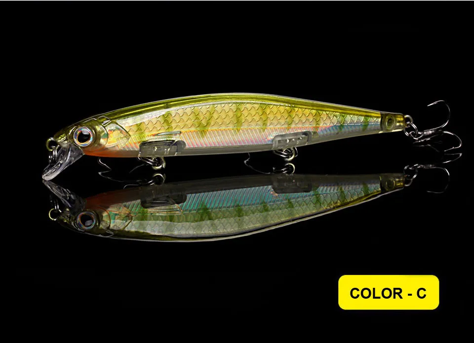 WALK FISH, 1 шт.,, новая модель, рыболовные приманки, лазерная блесна, жесткая приманка, 110 мм, 13 г, медленно погружающаяся, качественная, профессиональная, кренкбейт