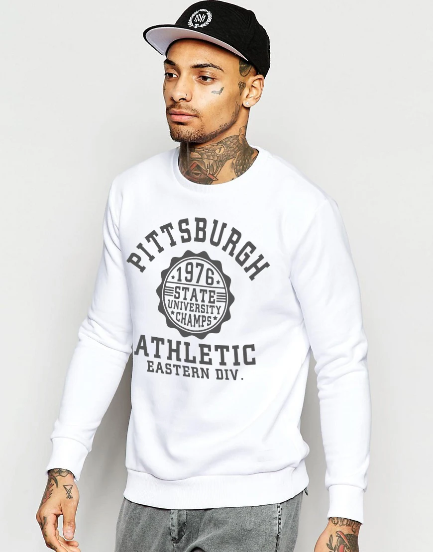 2018 нью йоркский стиль винтажные графические толстовки 100% хлопок высокое