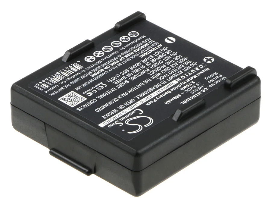 Кэмерон Sino 600mAh аккумулятор HE520 для Hetronic 68300510,68300520, 68300525, Ergo, FBH300, Nova, Nova Ergo, для Abitron KH68300520.A