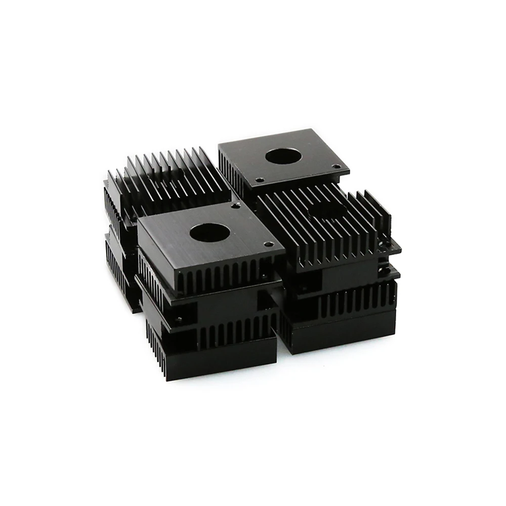 2 шт./лот 3D-принтеры Запчасти Makerbot MK7/MK8 40*40*11 мм охлаждающая пластина для радиатора Алюминий теплоотвод двигатель экструдера