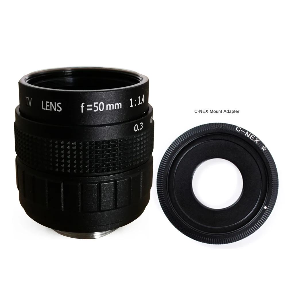 50 мм F1.4 CC ТВ фильм объектив+ C-NEX крепление для SONY E крепление NEX3 NEX6 NEX7 A6500 A6300 A6000 A5000