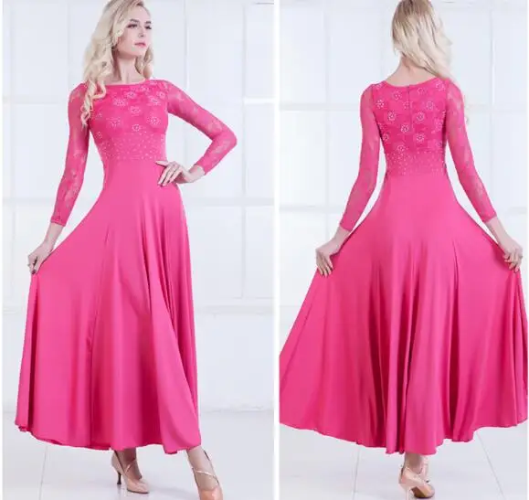 Платья для бальных танцев новинка Высококачественная юбка фламенко 6 цветов