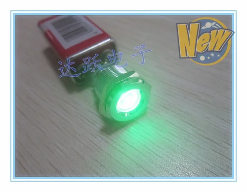 Металлический световой индикатор 16 мм сигнал функция выключателя|switch switch|lighted light