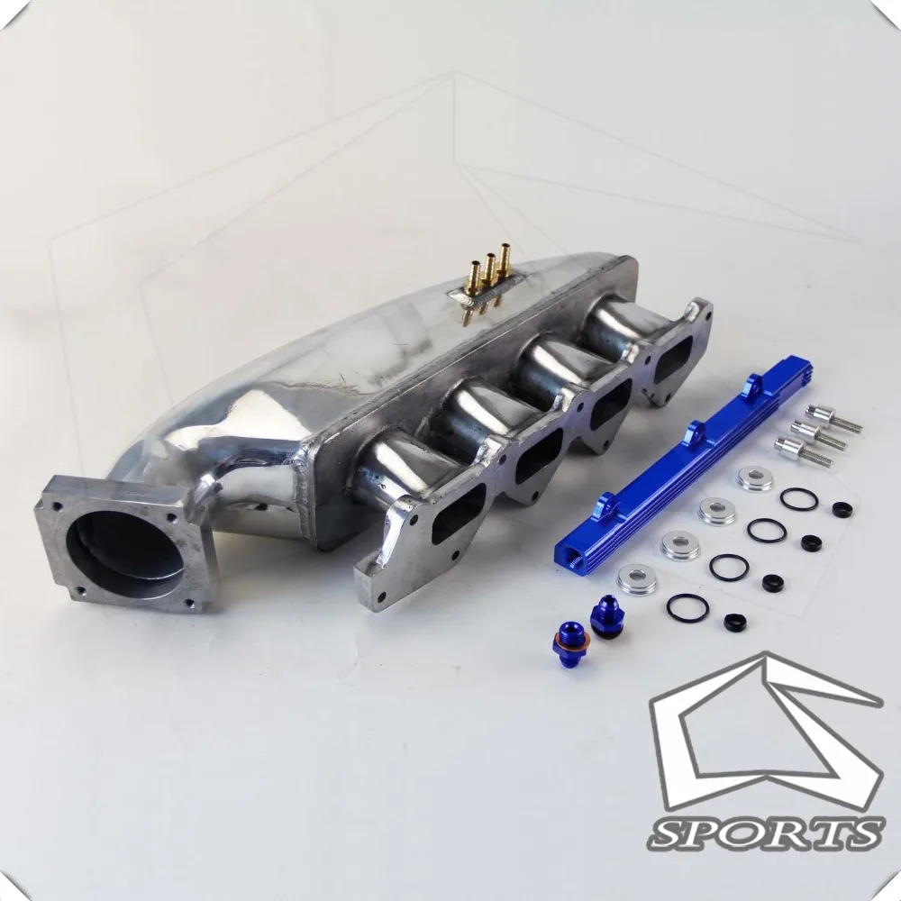 Сплав впускной коллектор + Топливная рейка подходит для M * itsubishi CE9A EVO 1 2 3 4G63 92