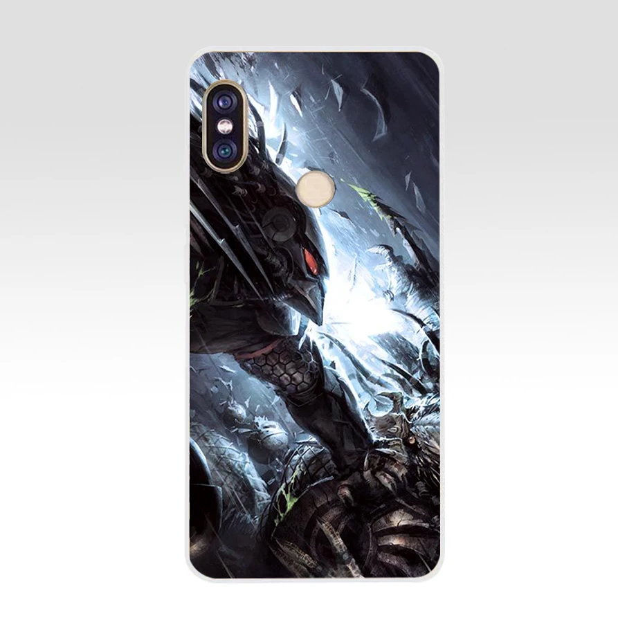 16AQ Alien Vs Predator Artwork Soft Silicone Tpu Cover phone Case for xiaomi redmi 6 pro note 5 plus 4 4x mi 8 | Мобильные телефоны
