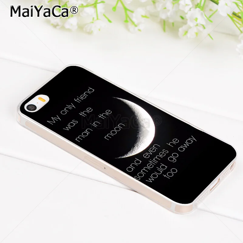 MaiYaCa Moons космический человек астронавт модный дизайн тонкий чехол из ТПУ для iPhone 8