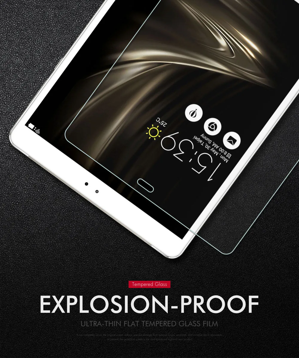 Планшет Экран протекторы для Asus Zenpad Z8s закаленное Стекло ZT582KL Защитная пленка для ЖК-экрана для Asus Zenpad Z10 Стекло ZT500KL крышка