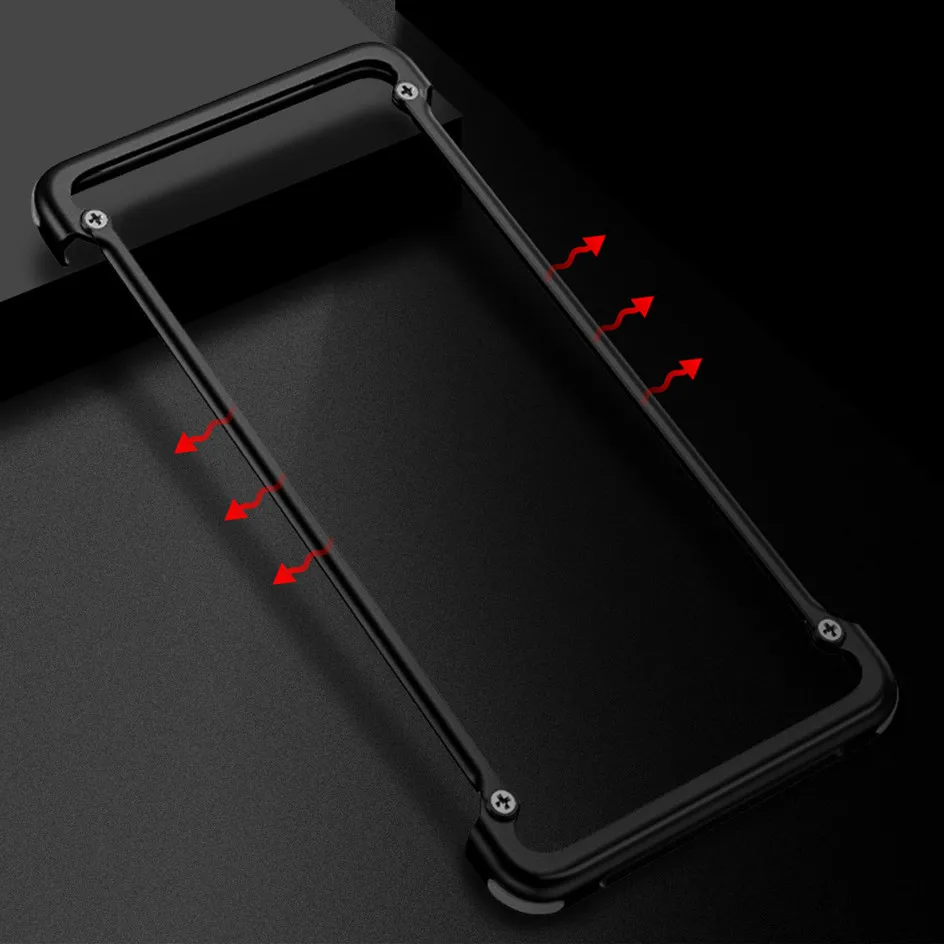 Для Xiaomi mi 8/mi 9/mi 9 T/mi x 2 s/K20 pro/blackshark 2 pro helo Алюминиевый металлический бампер Тонкий чехол для телефона