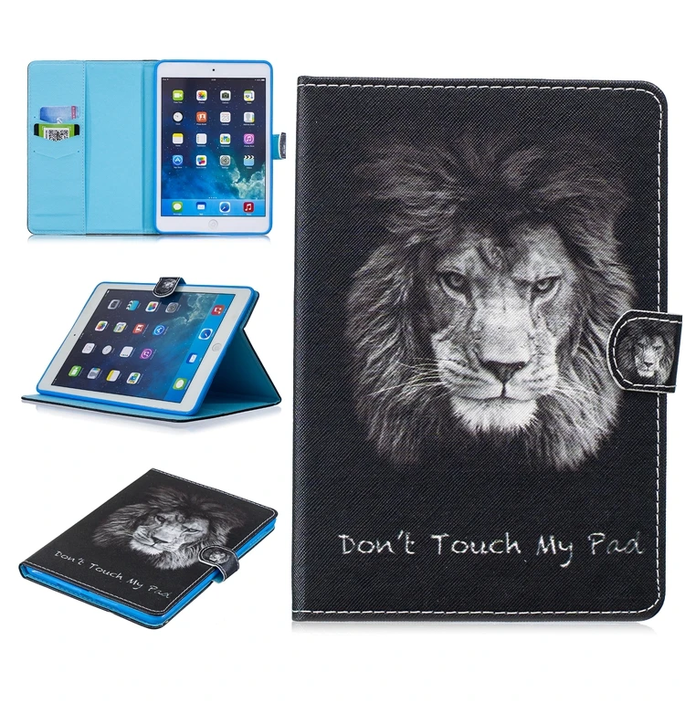 Телефон Etui для Coque iPad mini 1/2/3 Чехол Роскошная бабочка Сова Лев кожаный бумажник откидная крышка для Apple iPad mini 1/2/3 Capinha