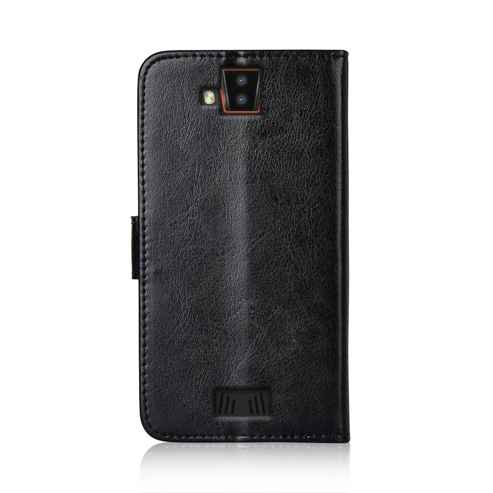 Для Blackview BV4000 pro подставка для крышек корпуса Кожаный флип-кошелек с карманом карт