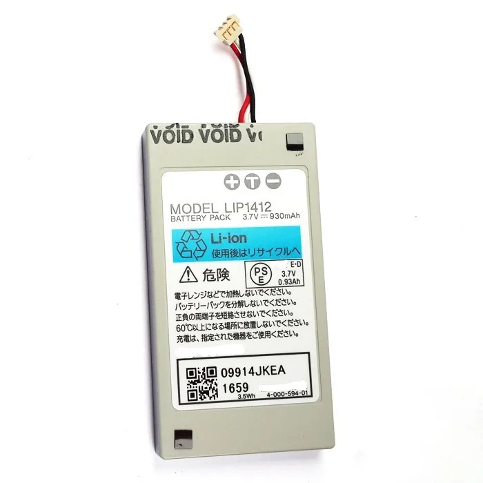 100% оригинал Новый 3 7 В LIP1412 Батарея для PSP N1000 N1001 N1002 N1003 Бесплатная доставка|battery