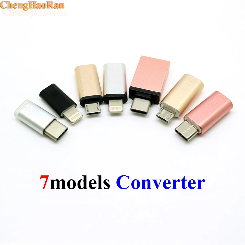USB 3 1 type C Male to Micro Female адаптер type-C Конвертер Разъем USB-C для осветительной вилки iPhone