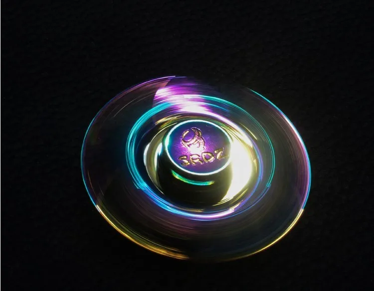 Трехлистный красочный красивый ручной Спиннер Edc Tri-Spinner из чистой латуни, антистрессовый Спиннер для детей и взрослых, фокусные игрушки